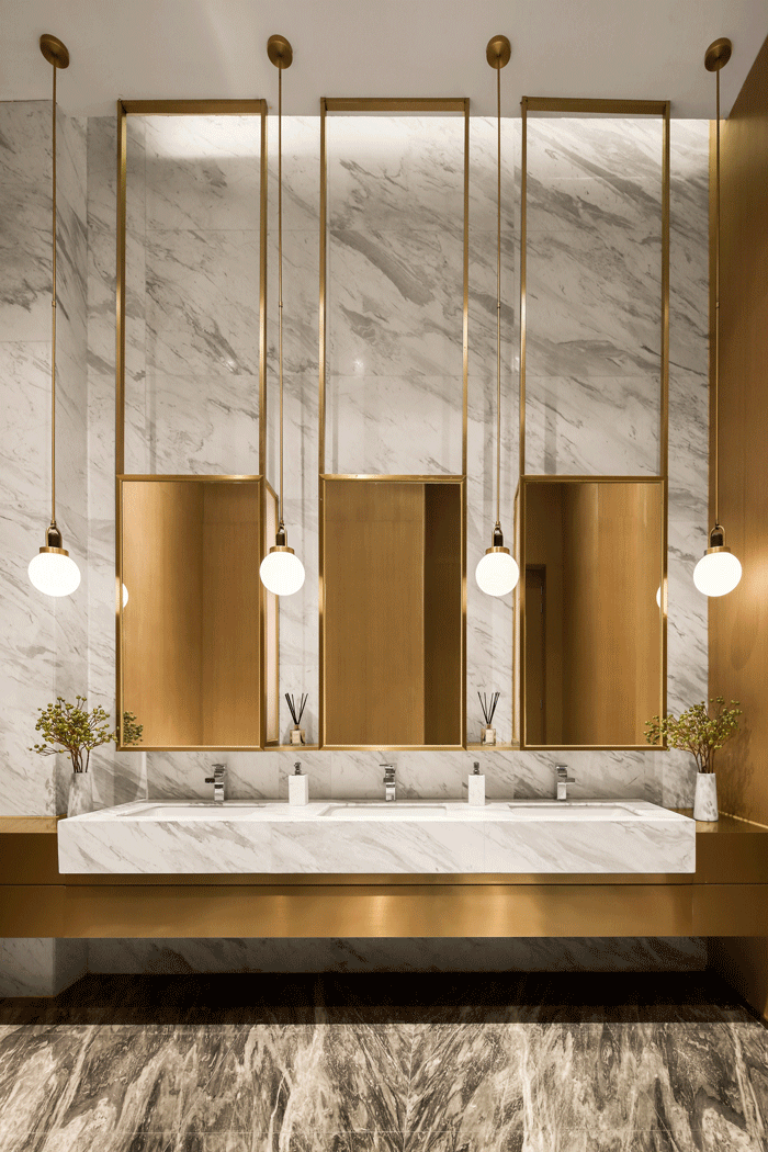 城市咖啡的抒情品质——卓越蔚蓝郡销售中心  于强室内设计师事务所-18