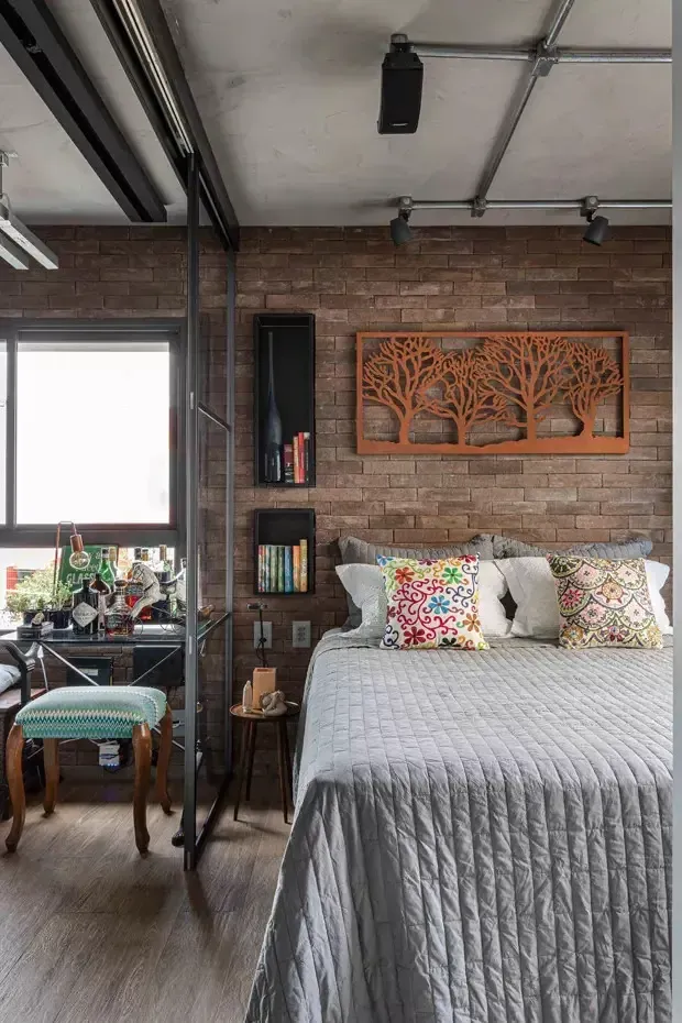 32m2 巴西小公寓的混搭设计魅力-10