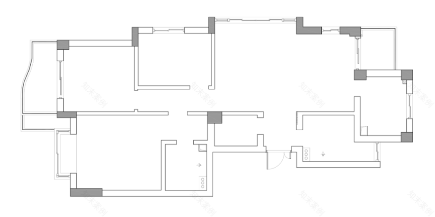 杭州蓝色霞湾 125㎡三室两厅设计丨中国杭州丨菲拉设计-46