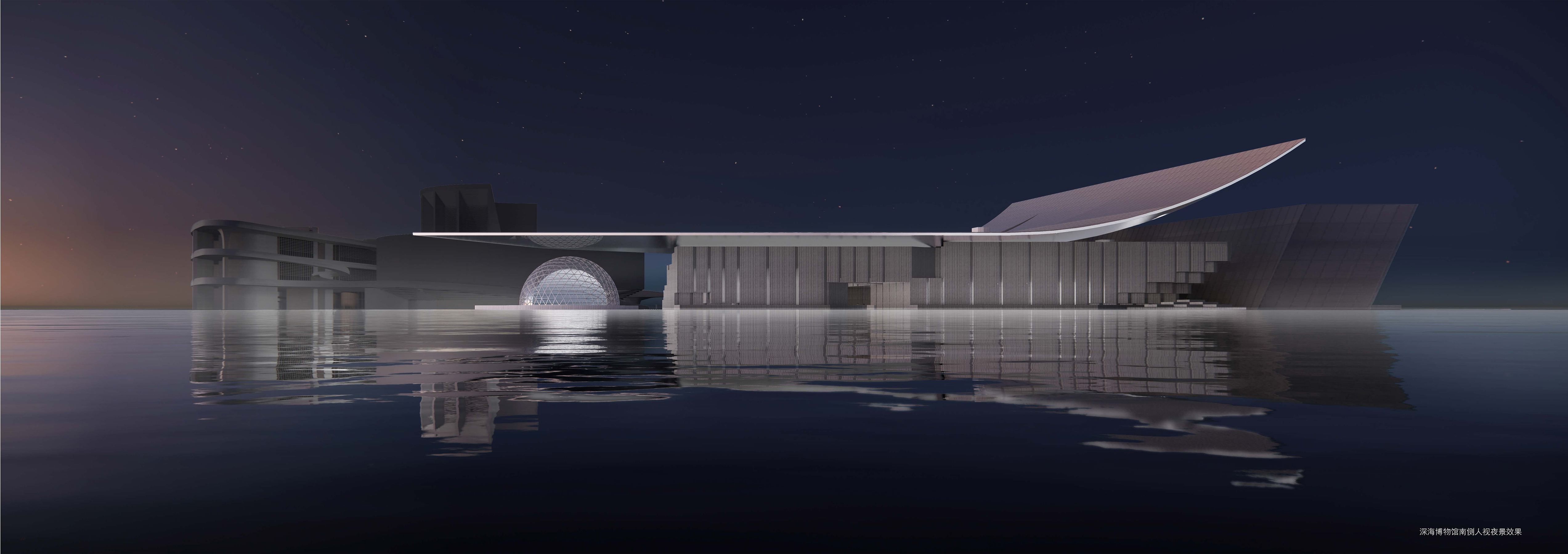 汤桦建筑设计一等奖方案：三亚崖州湾科技城文体中心（深海博物馆及体育中心）-37