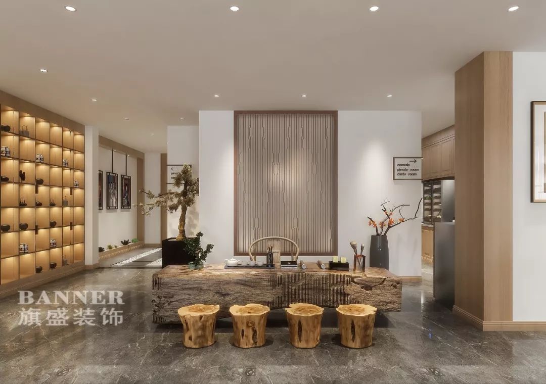 易木山居茶馆 | 现代风格中的中式韵味-22