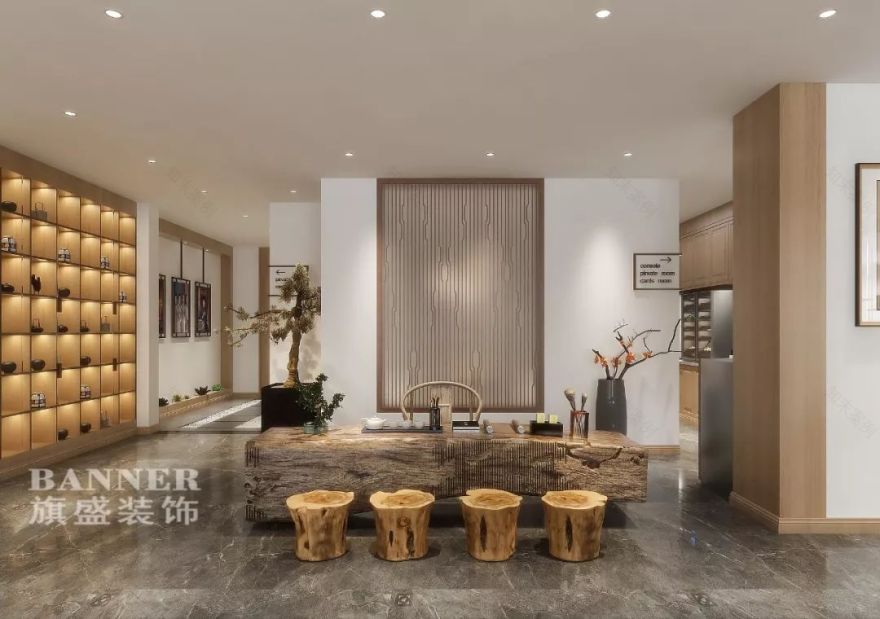 易木山居茶馆 | 现代风格中的中式韵味-22