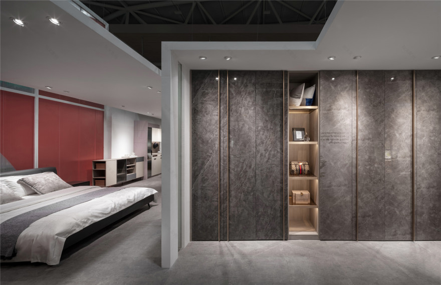 红苹果深圳国际家具展馆丨中国深圳丨竹工凡木设计研究室-0