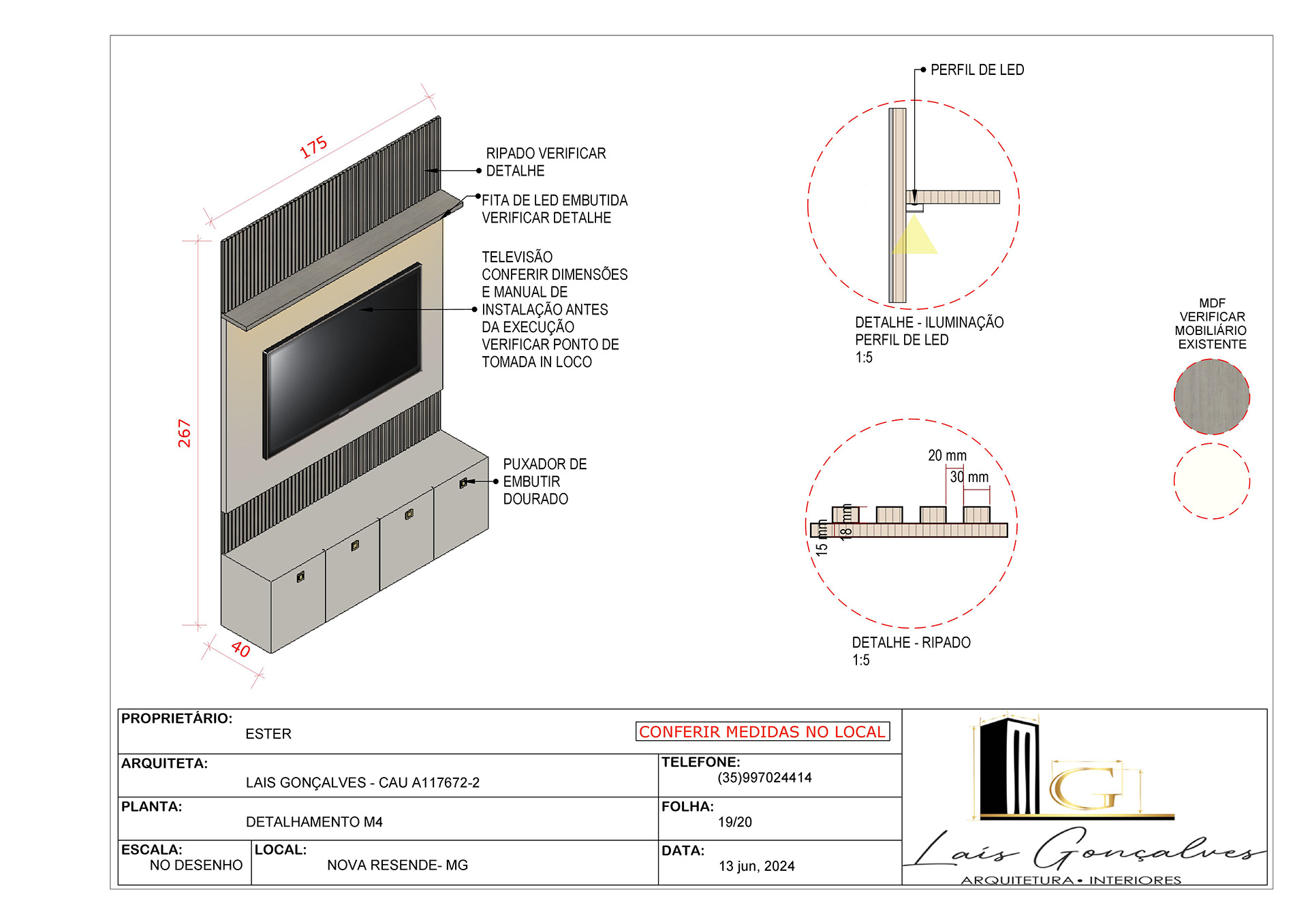 DETALHAMENTO DE INTERIORES - MARCENARIA QUARTO-10