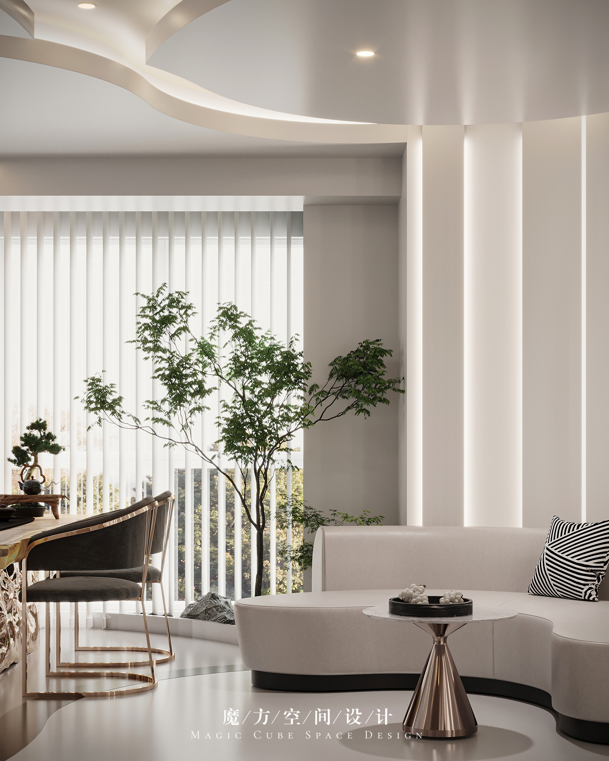 西安•曲江文创中心办公室商业空间设计项目丨中国西安丨魔方空间设计-28