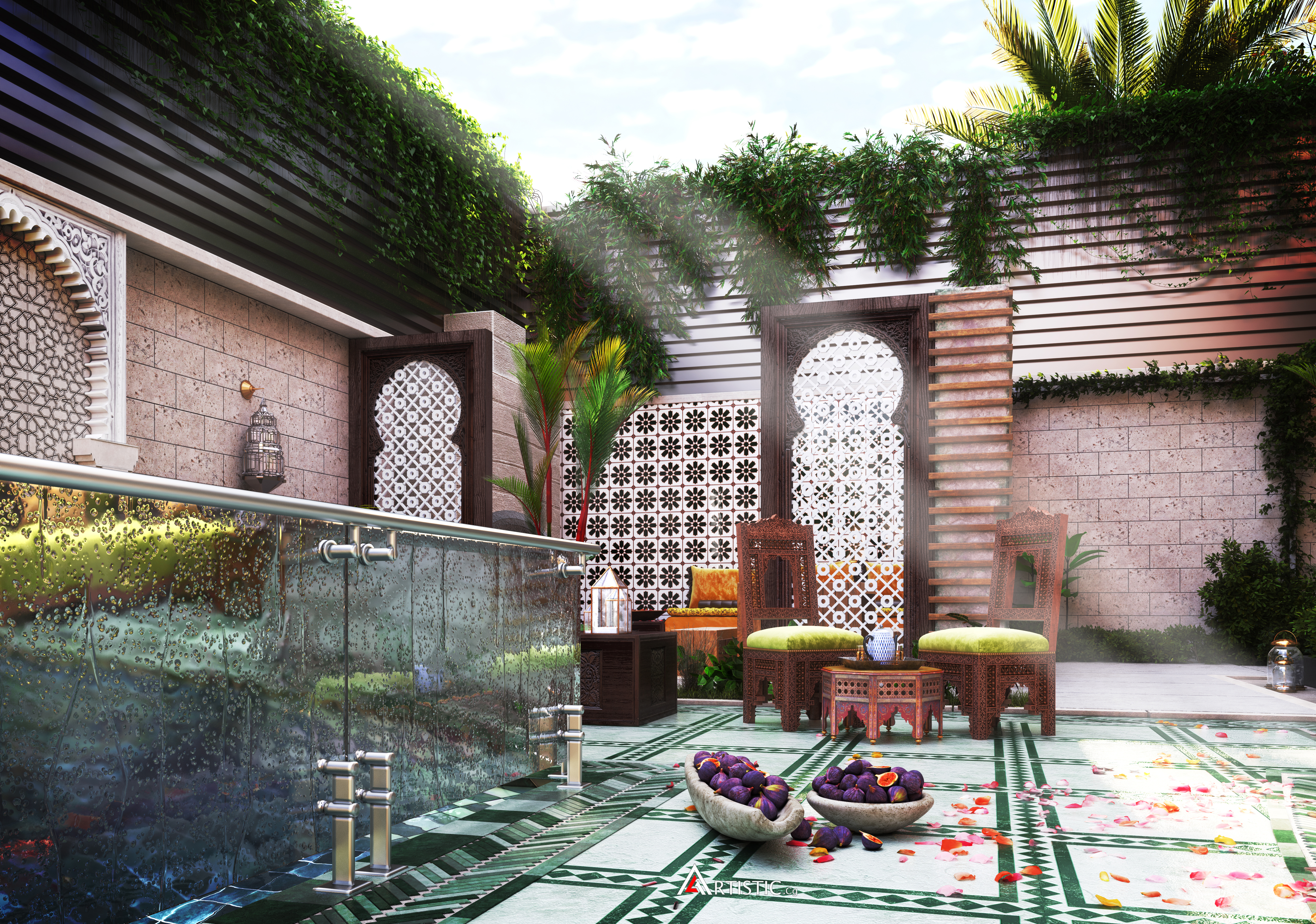 利雅得别墅丨沙特阿拉伯利雅得丨Artistic Studio CG-14