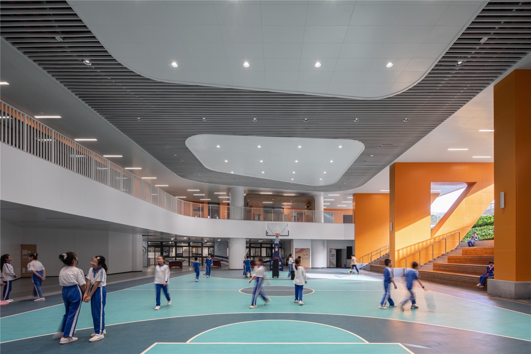 深圳长源小学 | 微型校园的复合集约设计-44