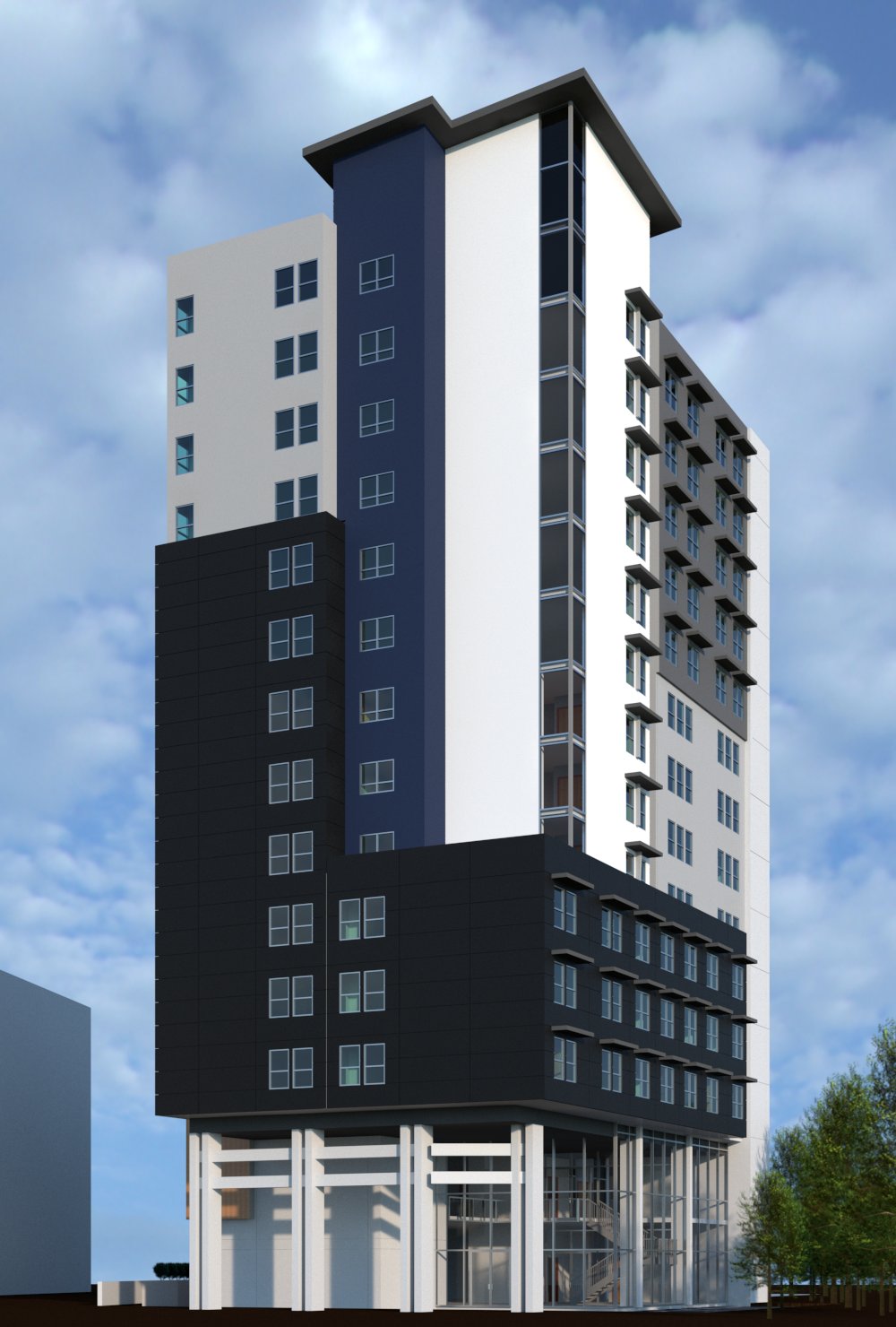 多功能养老社区设计-13