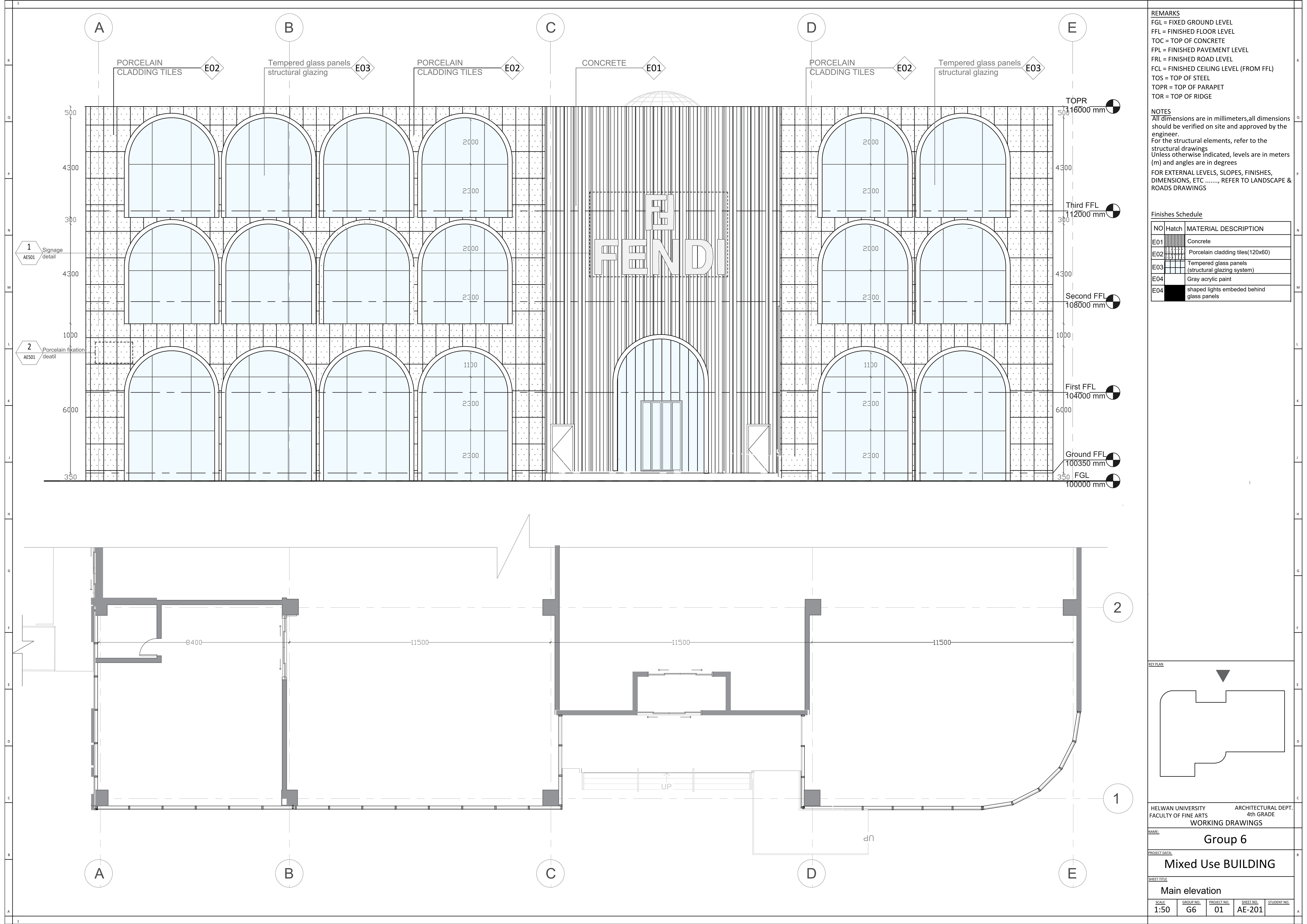 Fendi旗舰店铺设计及技术图纸项目-58