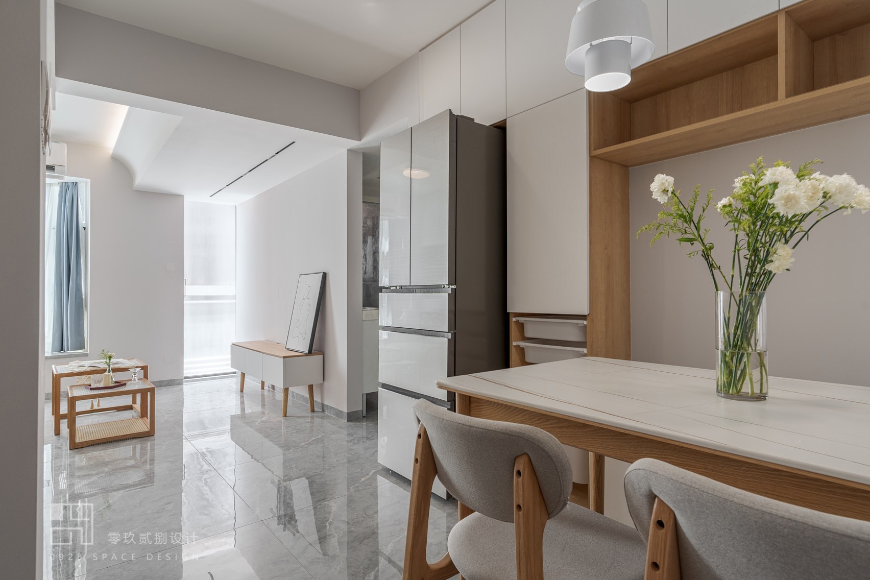 强收纳的通透北欧两居室设计-46