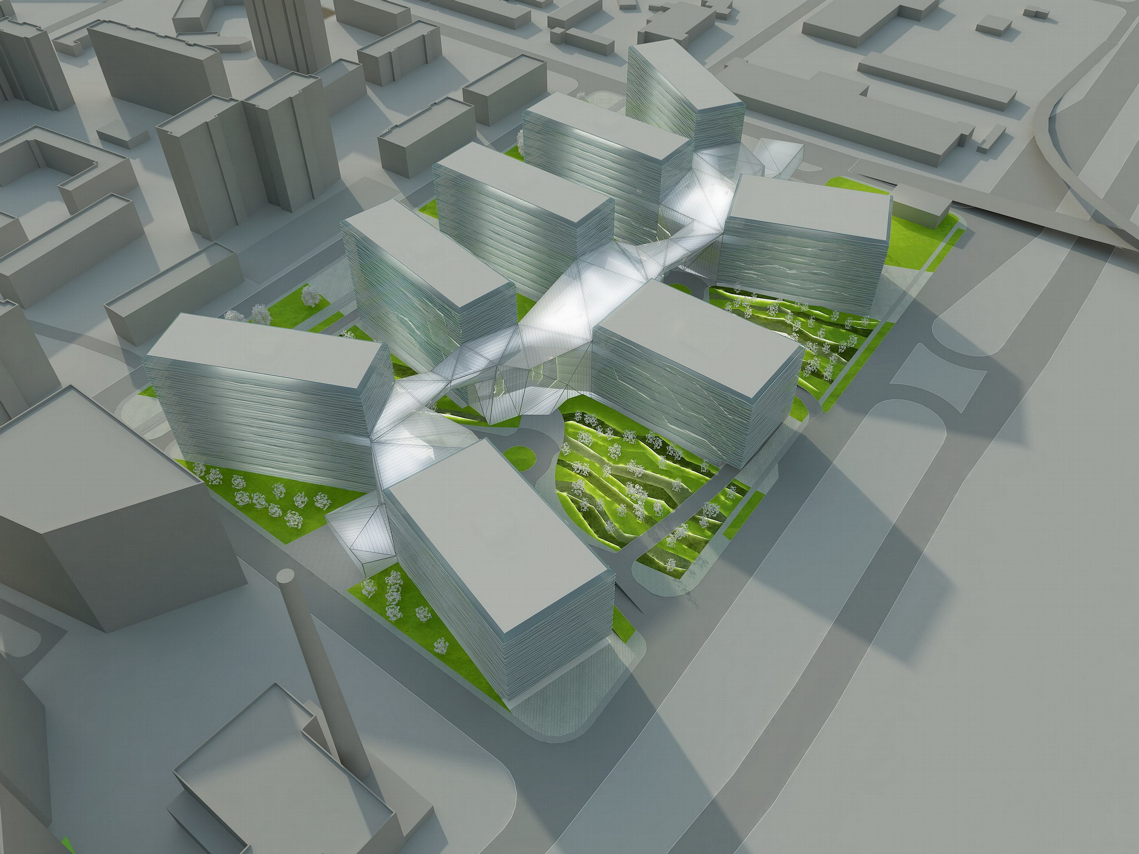 莫斯科办公建筑“Fili·2”-1