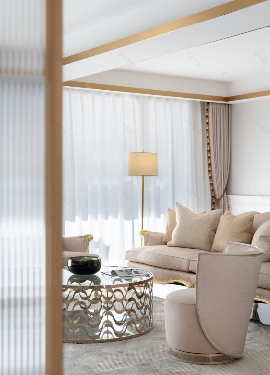 低奢凡尔赛 · 金色迷梦家居空间丨S&N DESIGN-15