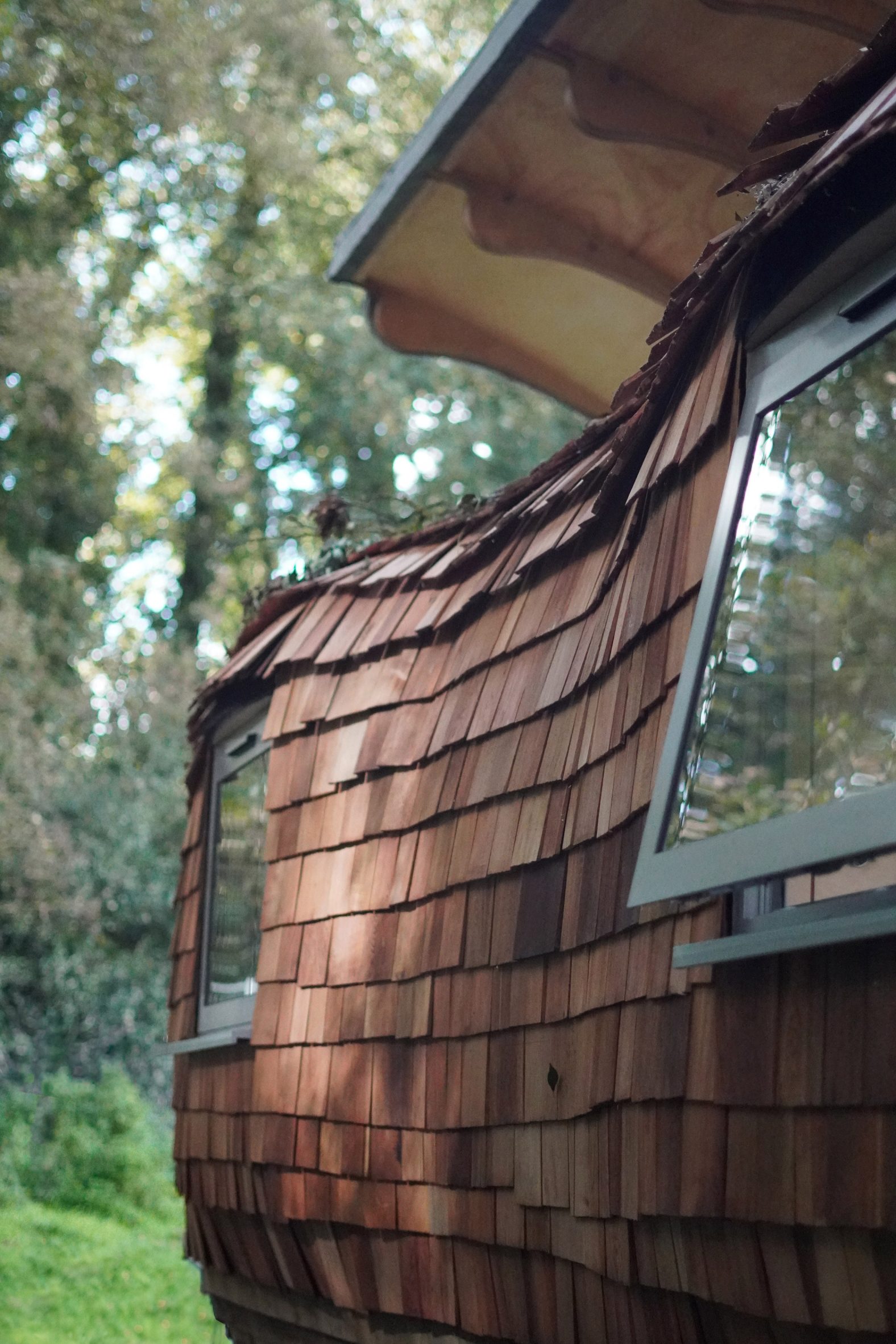 Peter Markos models timber Monocoque Cabin on world war two fighter plane-3