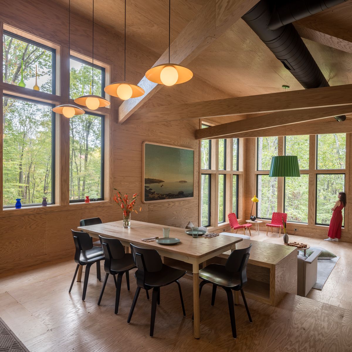 绿色山居 | 可持续设计的现代木屋-12