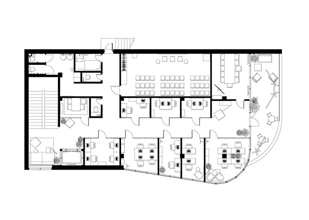 俄罗斯DELO联合办公丨Cartelle Design团队-26