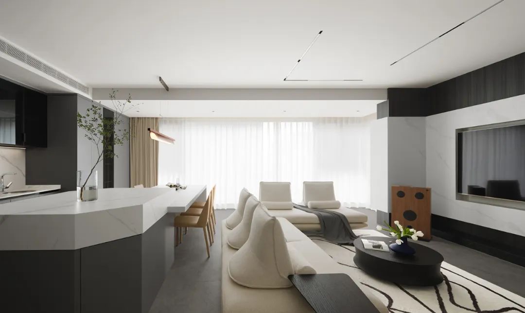 175㎡复式，融合直线与曲线，让家变得灵动起来-24