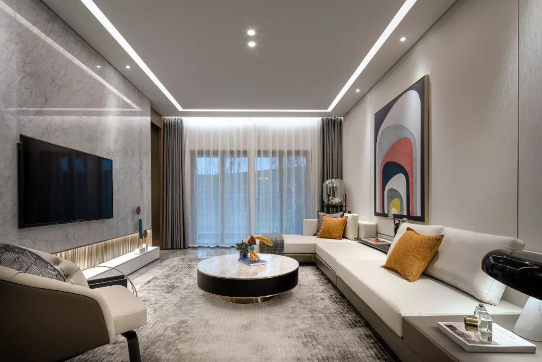 金科·集美东方样板房 | 现代手法呈现东方哲美-24