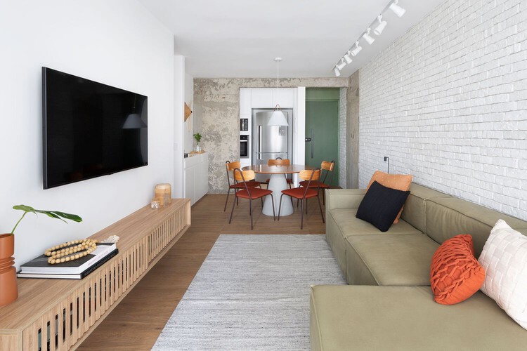 巴西公寓客厅的 10 种创新布局丨АrсhDаilу-13