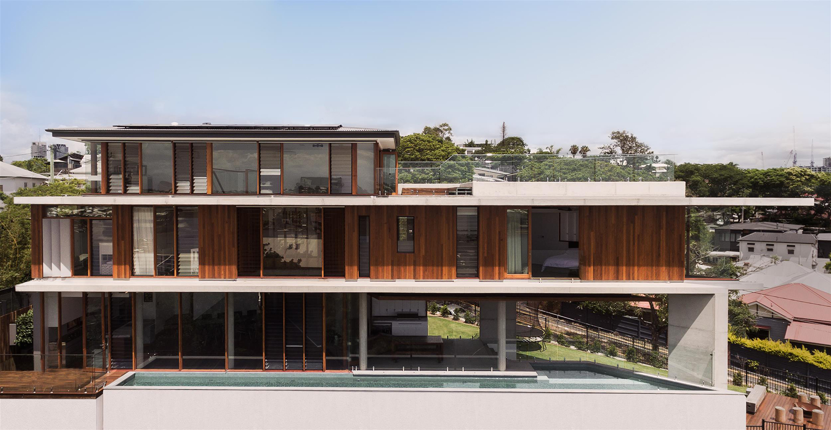 Clifftop住宅，布里斯班 / Joe Adsett Architects-15