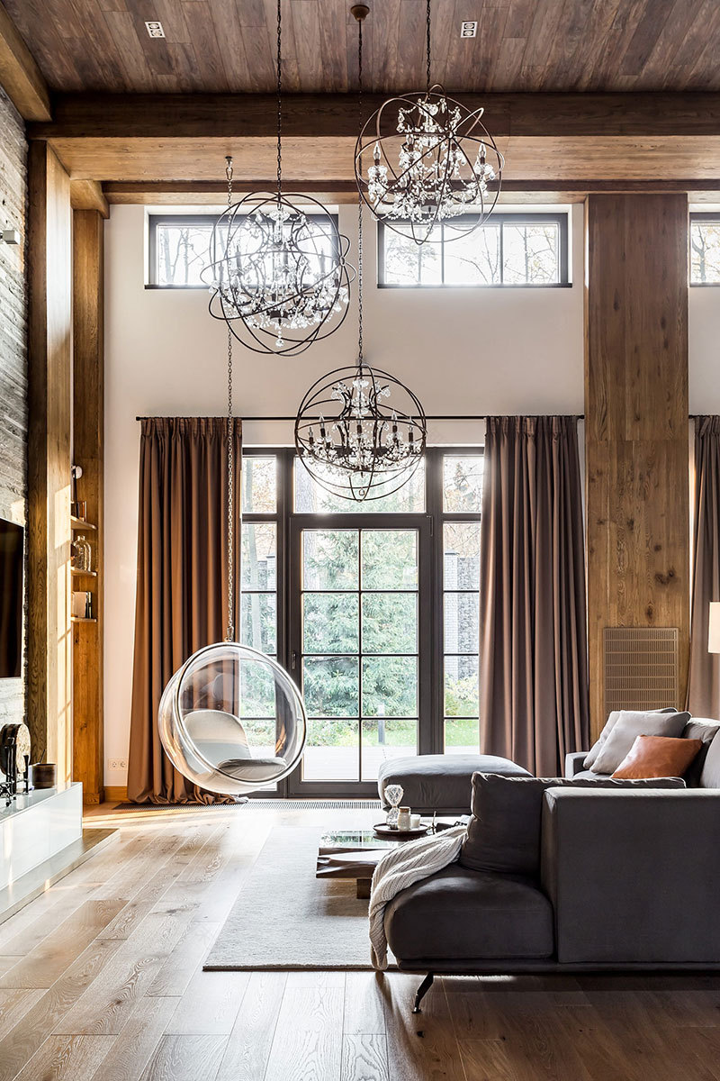 莫斯科现代木屋别墅,阿尔卑斯山居氛围-2