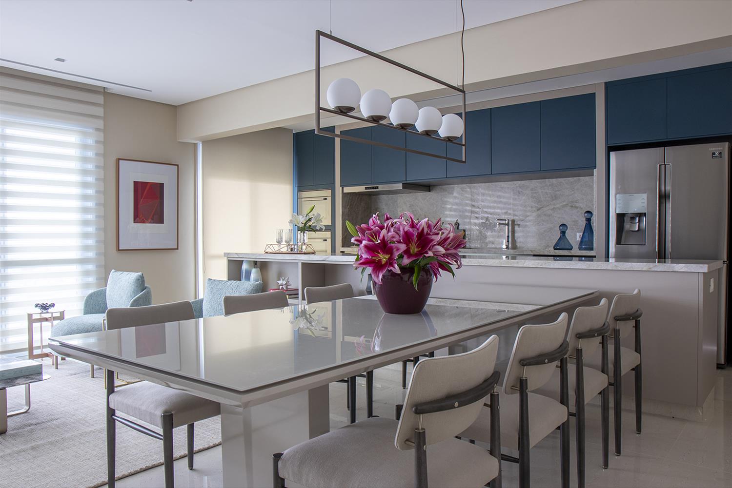 现代简约的巴西 Osasco 公寓设计-4