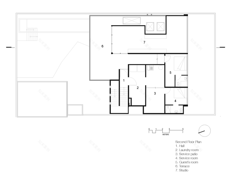 墨西哥城火山石住宅-69