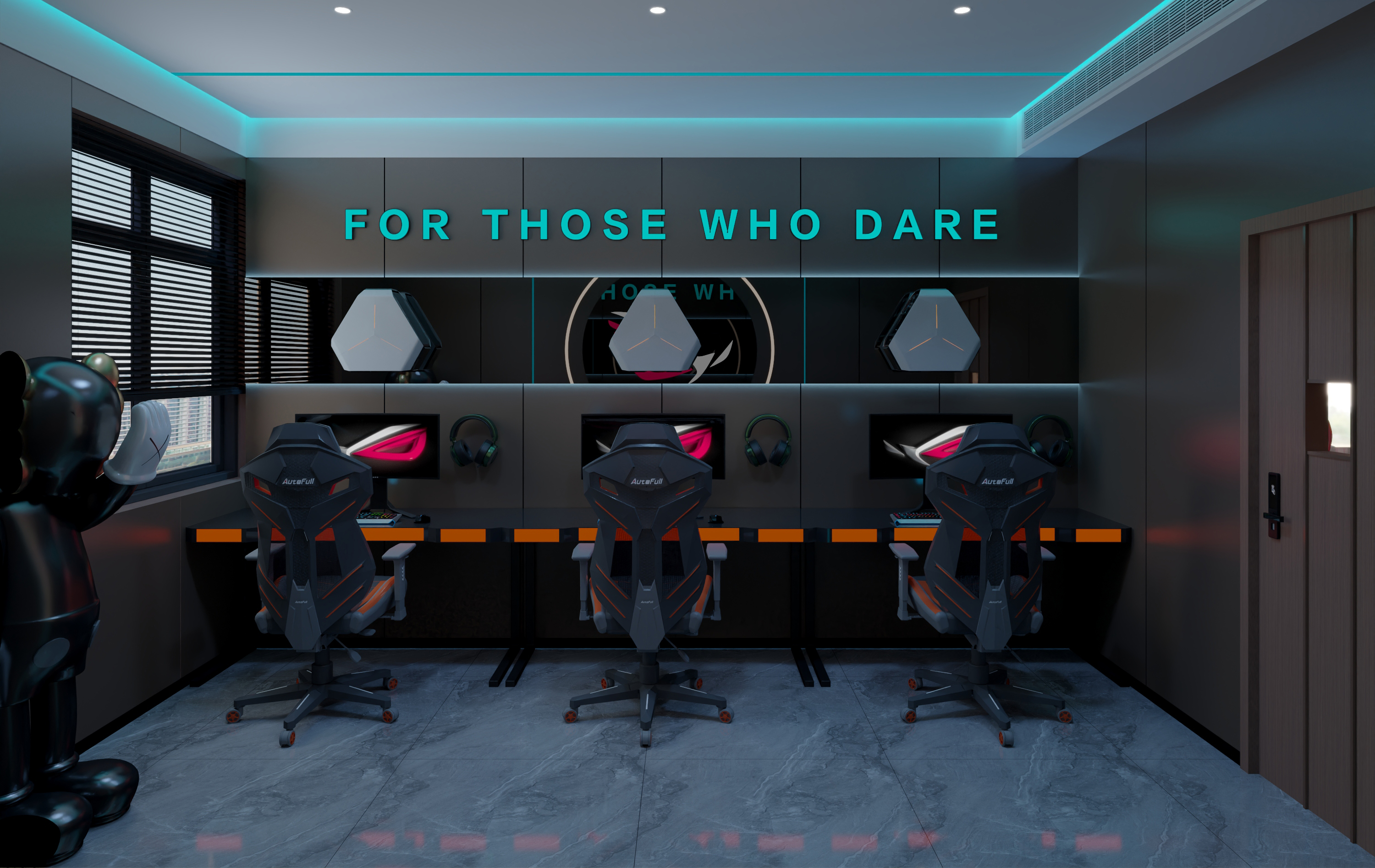 电竞网咖 | 空间设计-8