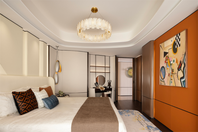 上荷设计新作|河北大榕树·海棠云颂样板间-29