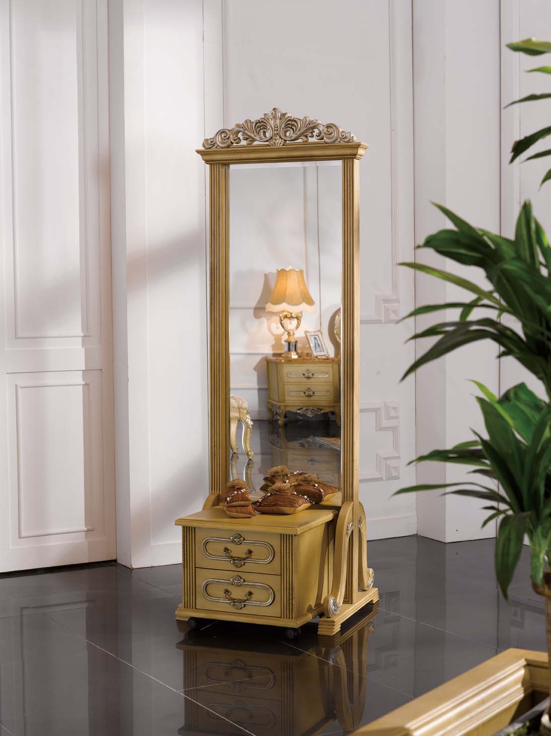 高清古典美式风格 卧室客厅餐厅书房家具场景图片素材-4-16