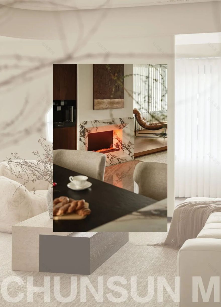 江心印园230㎡|法式中古暖居,超乎你对家的想象!-2