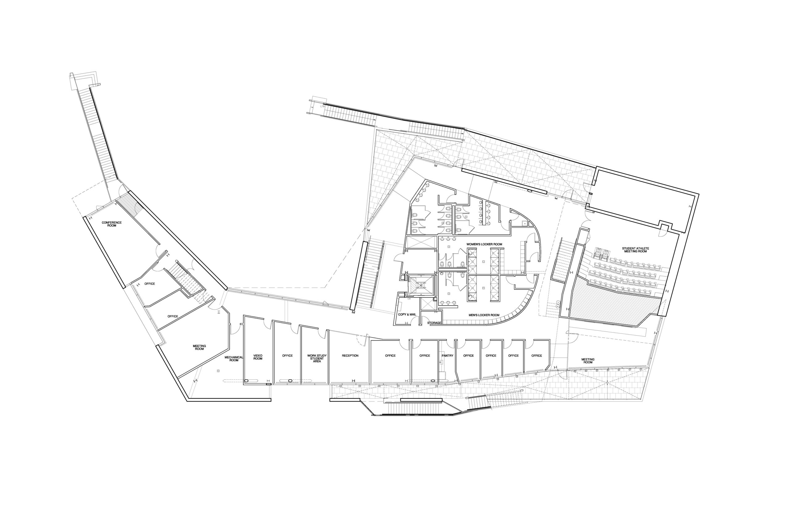 STEVEN HOLL ARCHITECTS - Campbell Sports Center, Columbia University-14