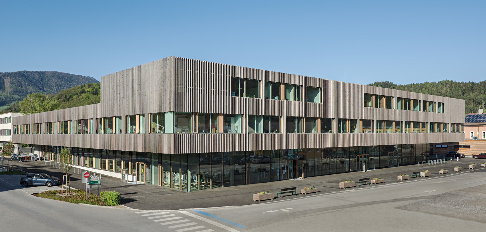 Gloggnitz学校综合体，奥地利 / Dietmar Feichtinger Architectes-11