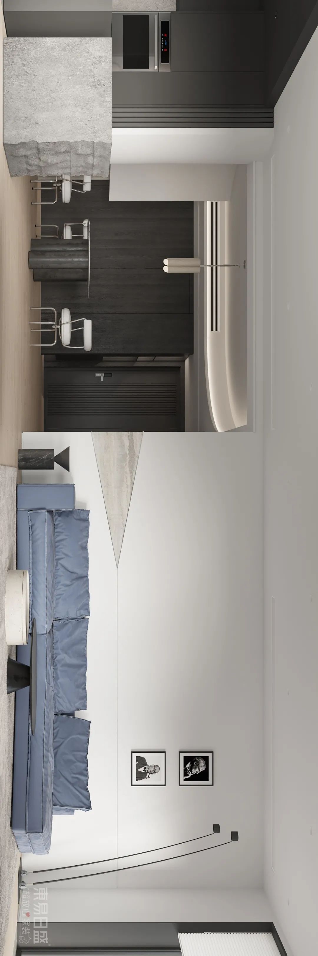 【首发】钱浙明作品：述简 | 190㎡精装修改造-42