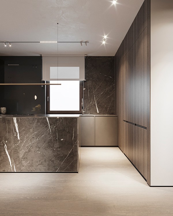 95㎡ 现代简约风公寓-7