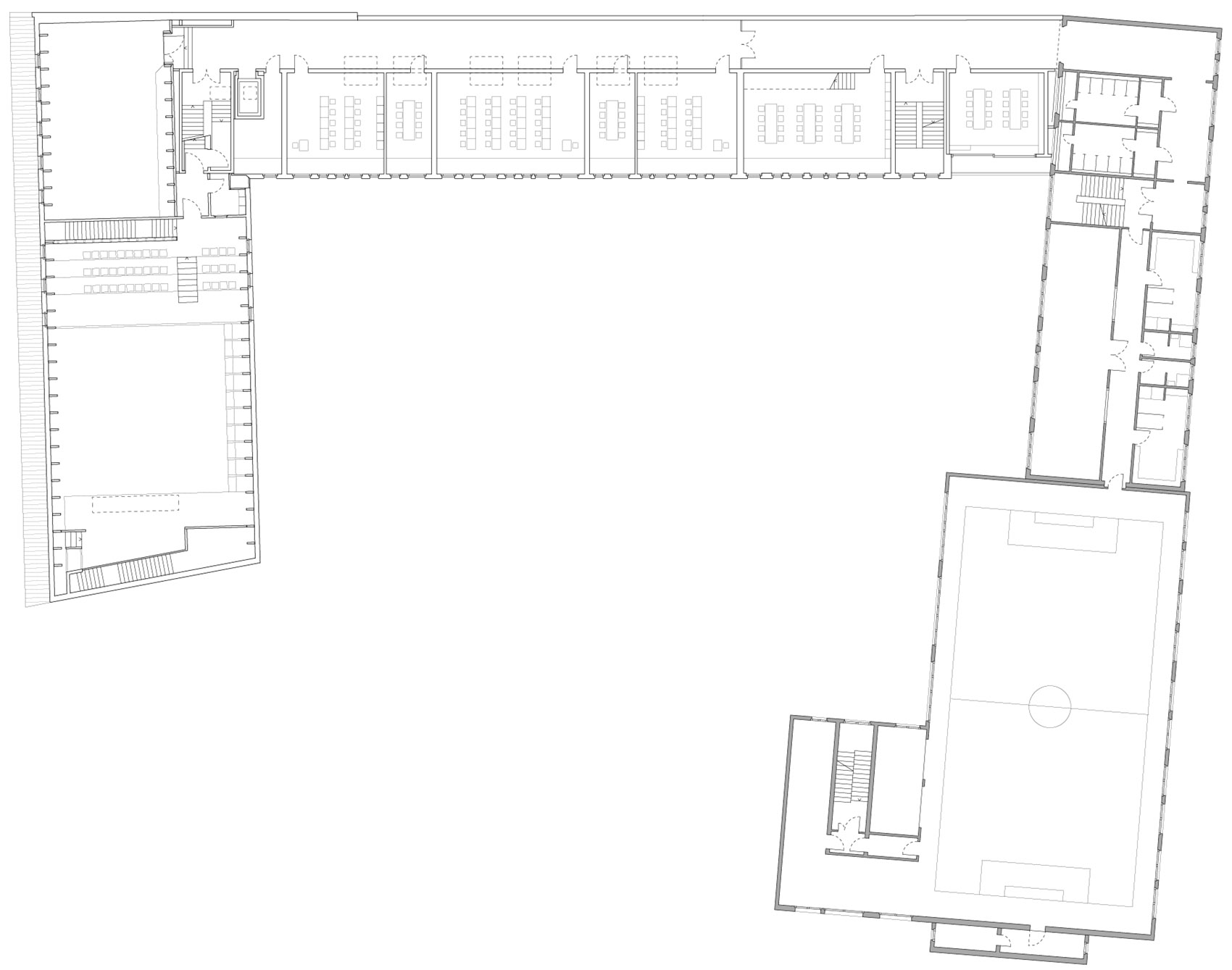 柏林城市学校扩建丨德国柏林丨Sauerbruch Hutton-35