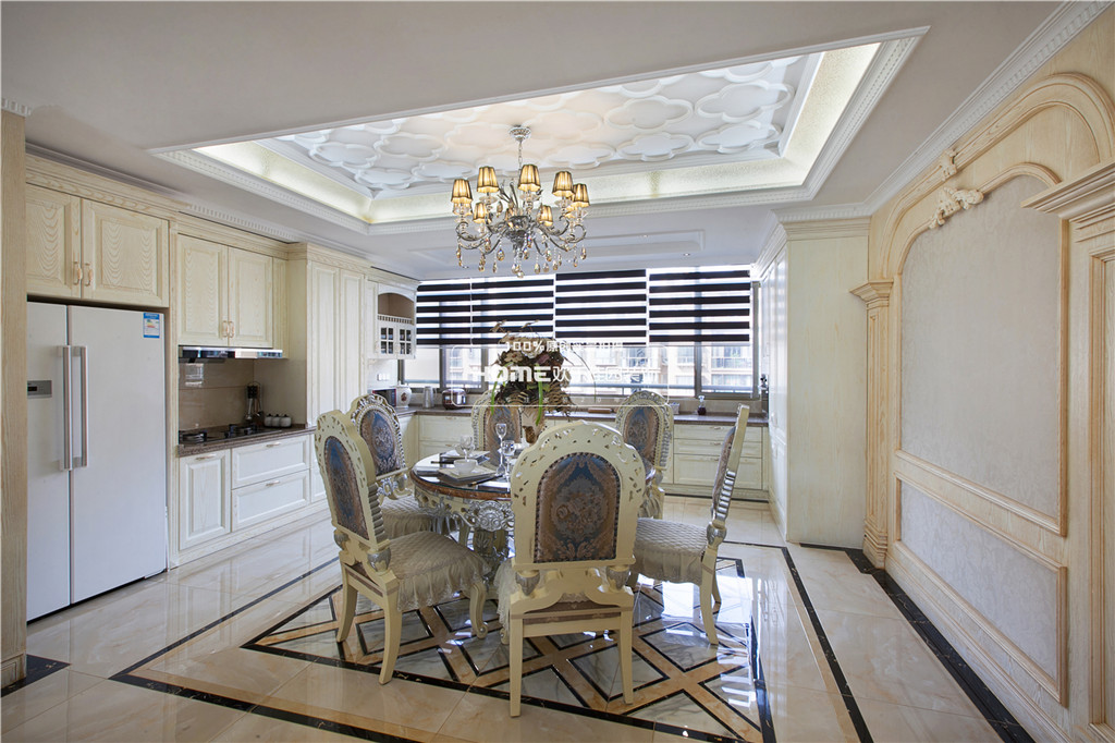 昆明丽水雅苑 85 平米欧式平墅设计，展现大宅尊贵气度-49