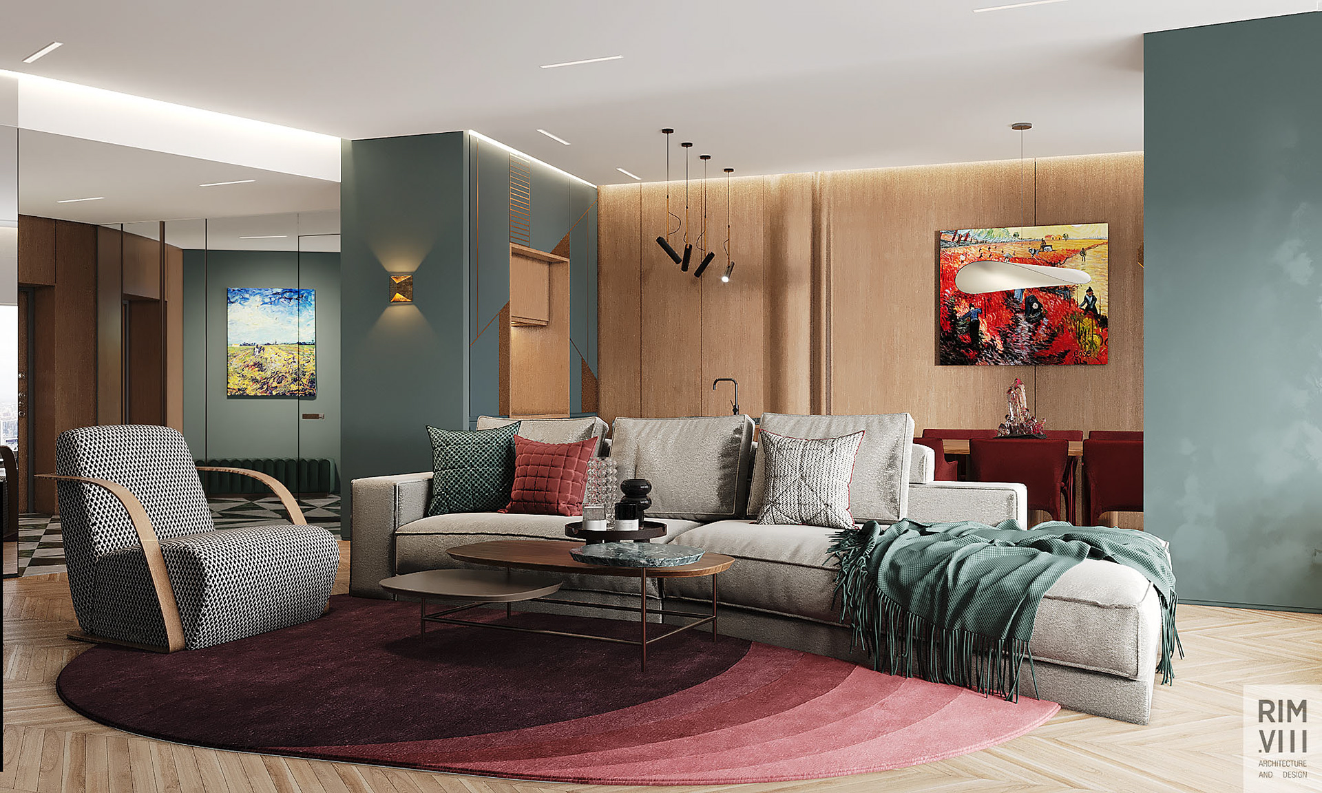 “Звездное небо над головой”室内设计项目丨RIM.VIII 建筑工作室-10