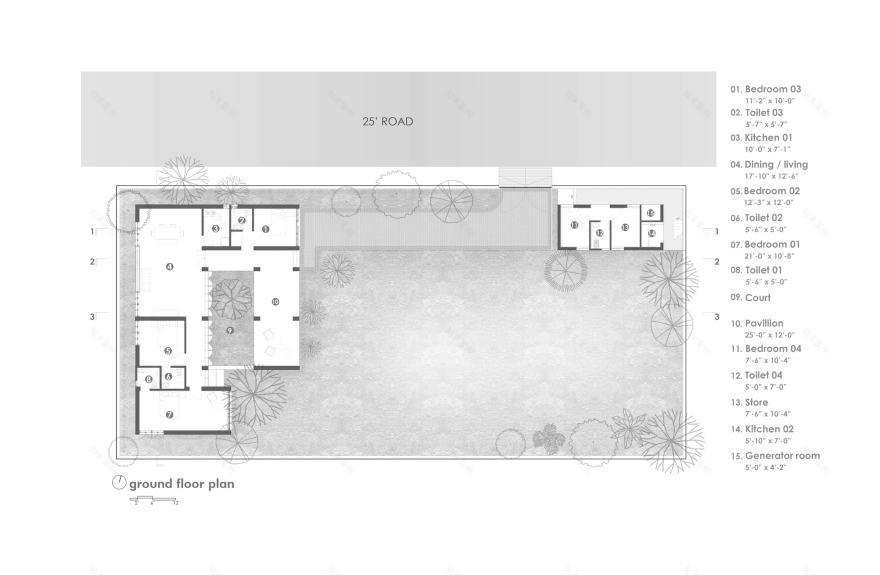 绍赫尔住宅丨孟加拉国达卡丨ARCHFIELD Bangladesh-17