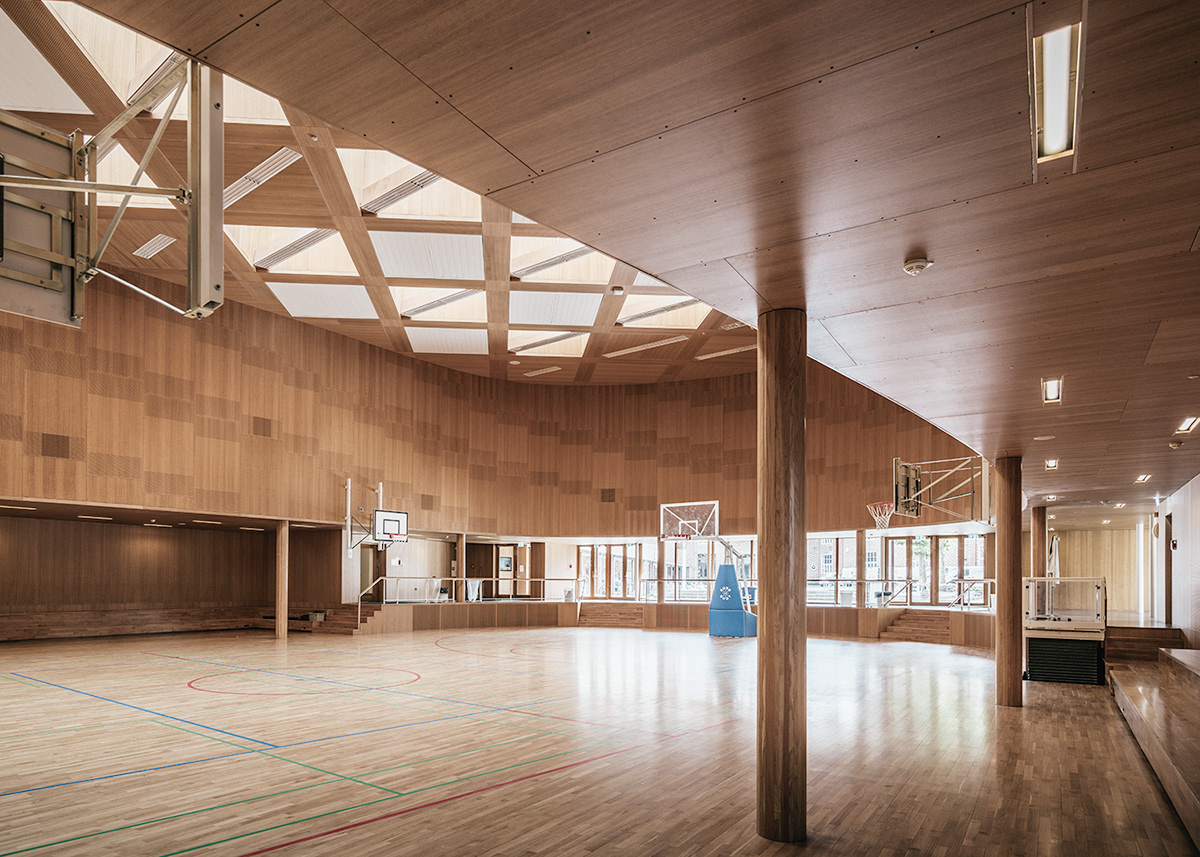 Anastasiya Gushchina丨体育馆丨Falkonergårdens Gymnasium Multihal-2