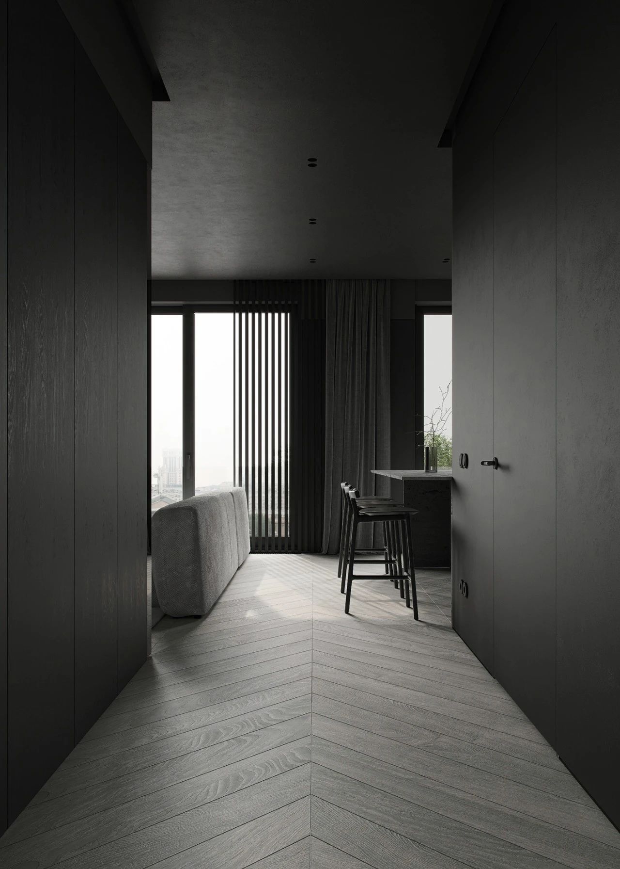 极简主义公寓设计丨白俄罗斯丨One Tone Architects-28