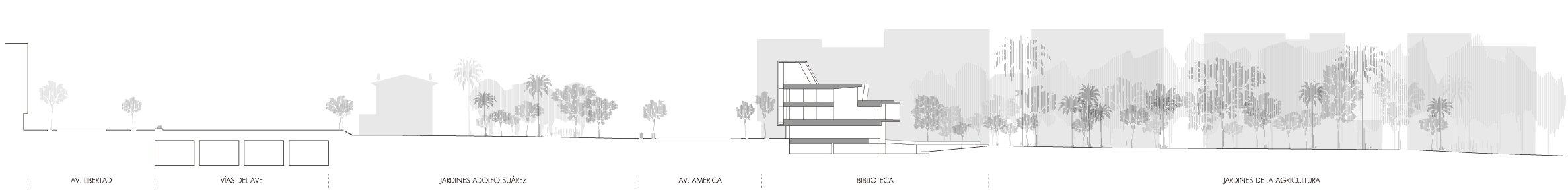 西班牙科尔多瓦公共图书馆 | 绿意盎然的铝制文化之门-10