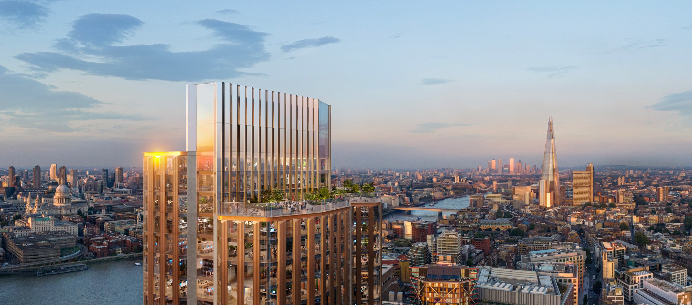 Foster + Partners伦敦摩天大楼「The Round」丨英国伦敦丨Foster + Partners（佛斯特建筑事务所）-36