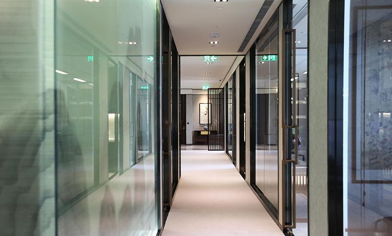 香港 ICC 中投国际控股新中式风格办公空间设计-19