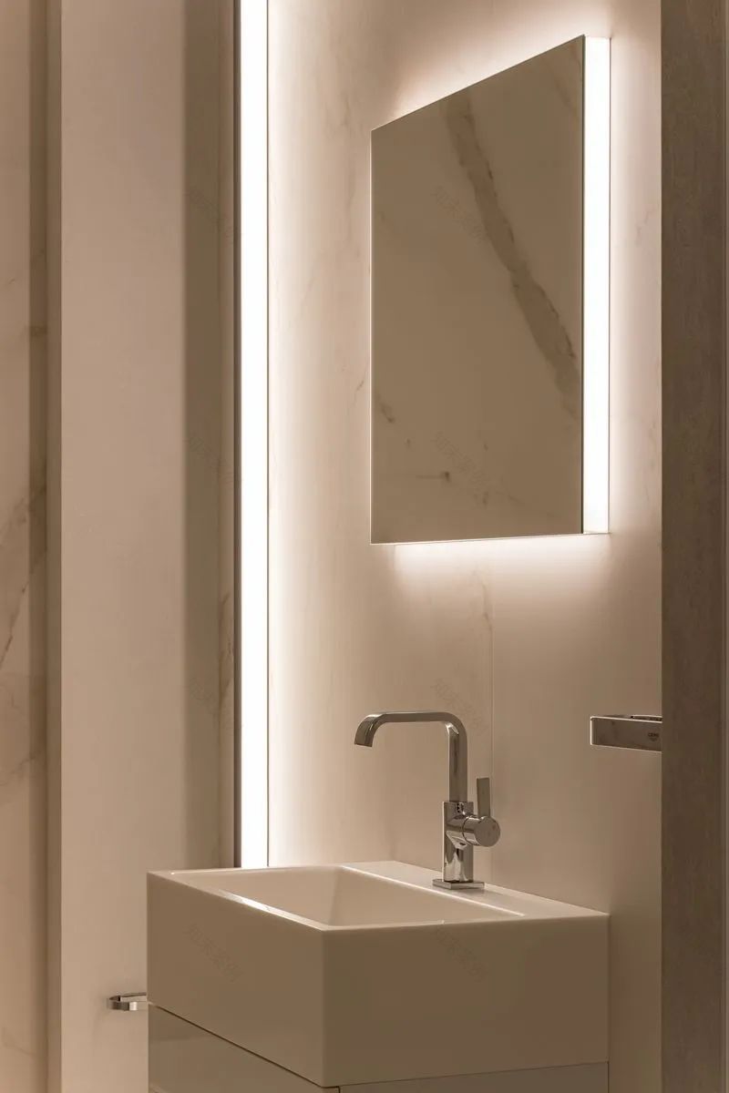 205㎡极简大平层空间设计丨Dmitry Khanin-36