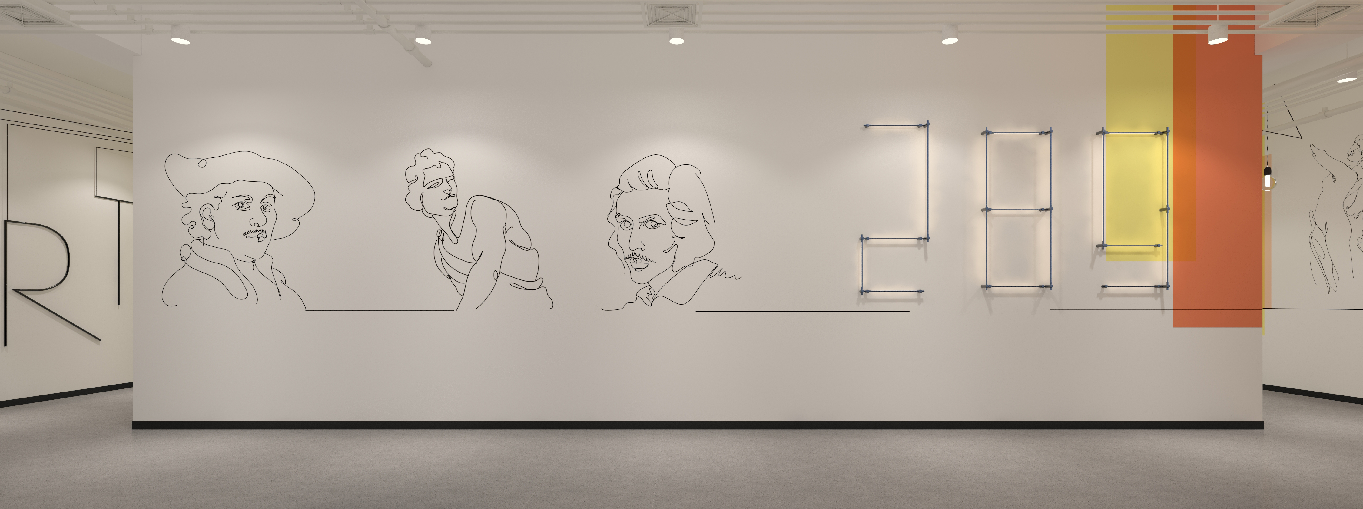 广州某艺术园区大楼公共区域升级改造-11