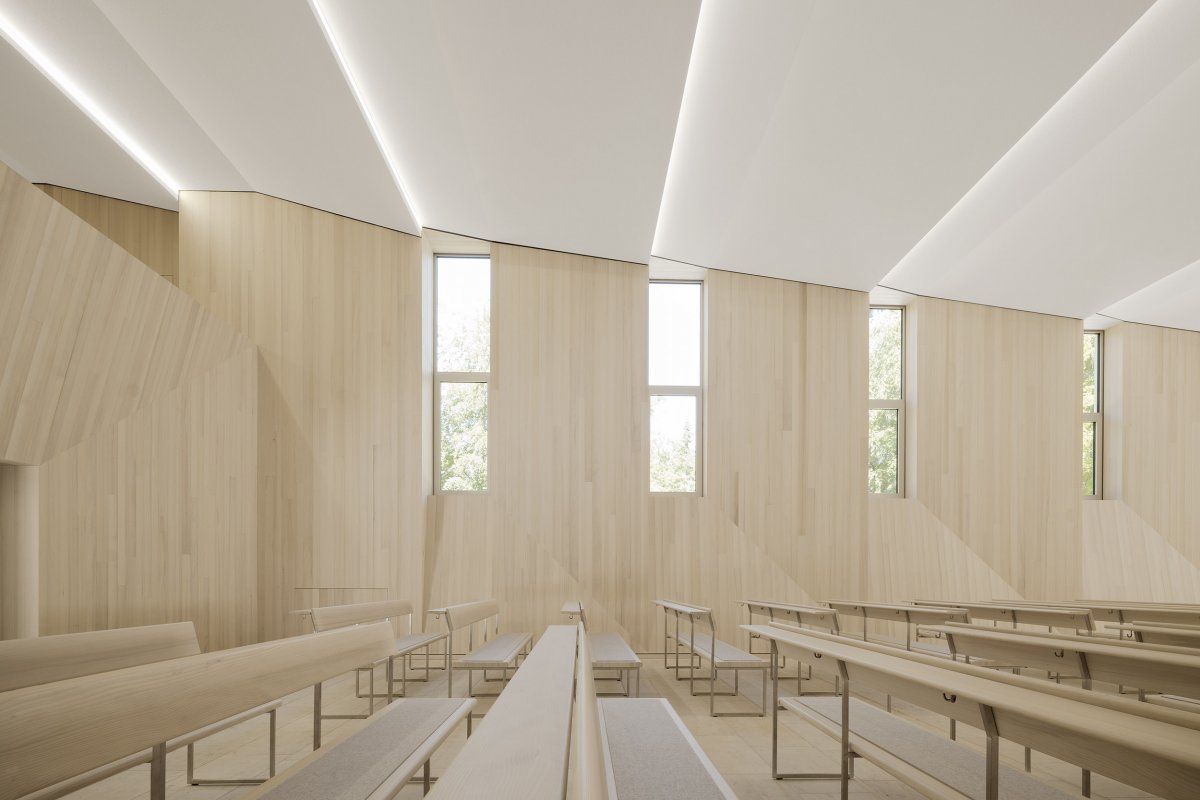 森林公墓殡仪馆丨德国丨Kaestle Ocker-8