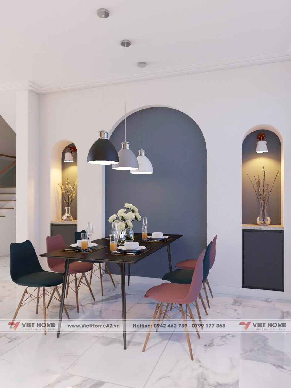 隆安美丽房屋设计丨Kiến Trúc – Nội Thất VietHome-13