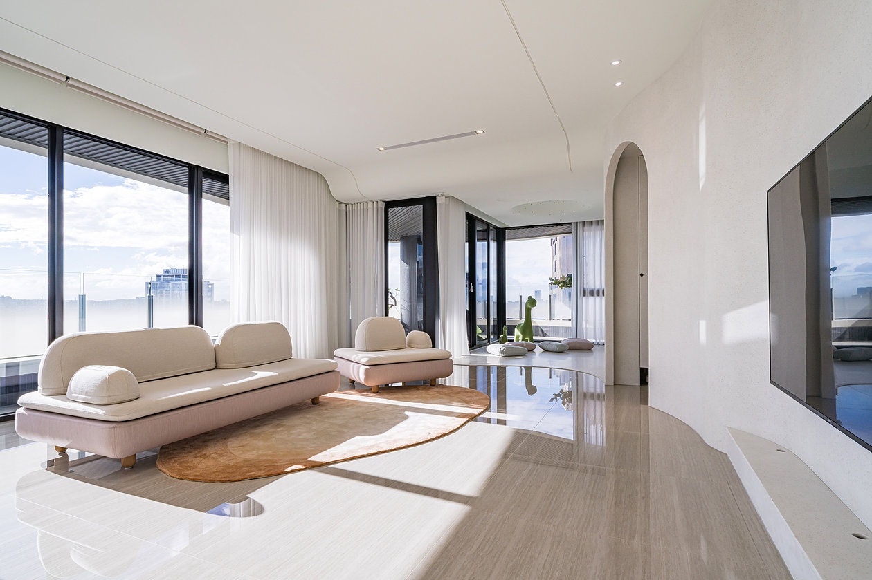 蓝天白云触手可及 顶层亲子公寓-0