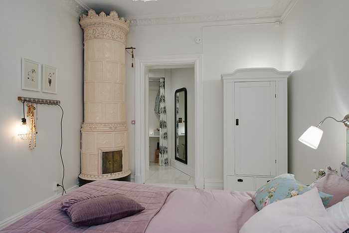 瑞典城市公寓的印花墙纸设计-26