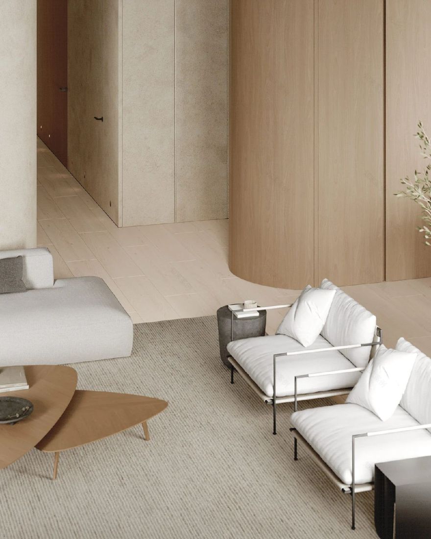 现代 200㎡的家庭住宅丨中国丨Darya Maiorova-10